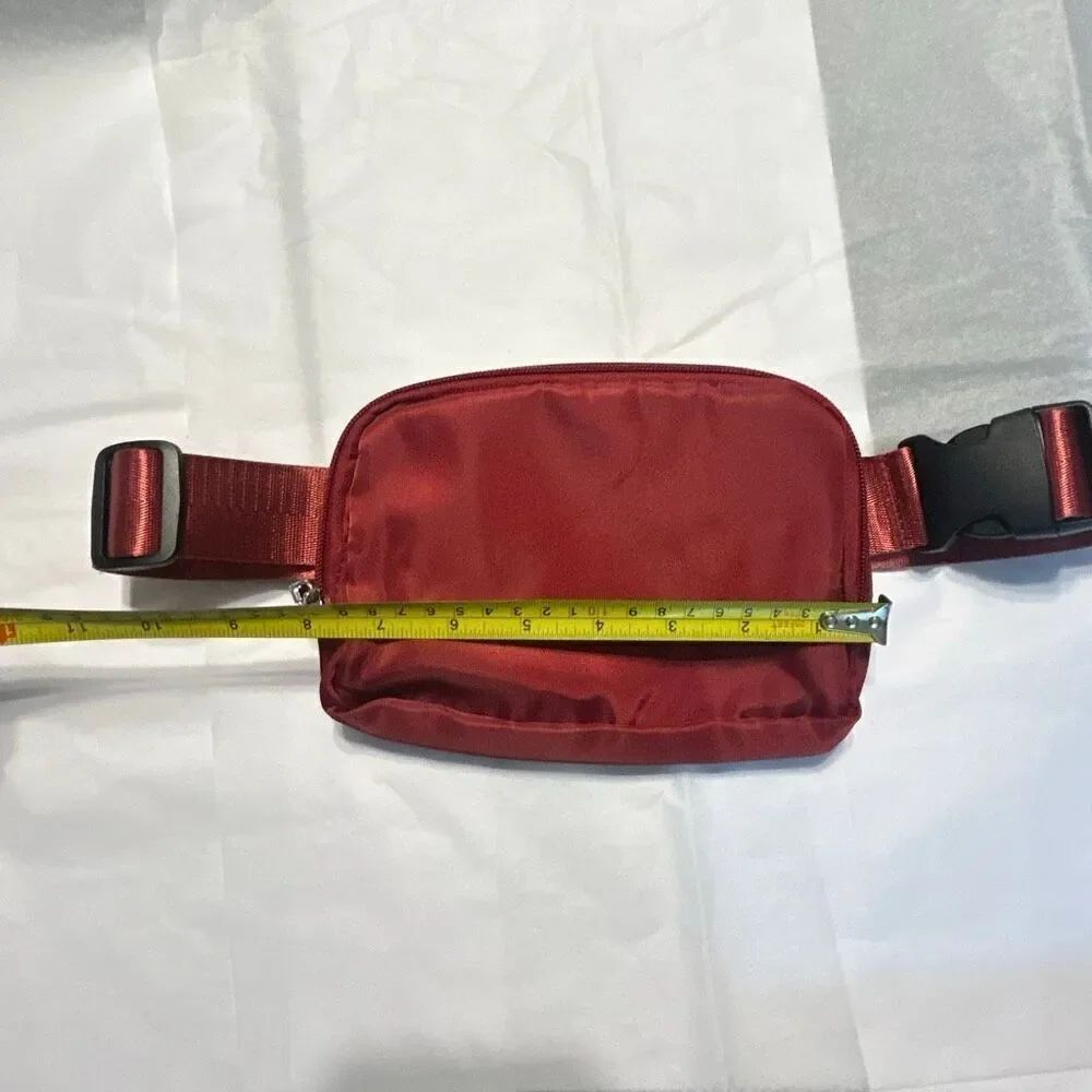 Red Fanny Pack Belt Bag